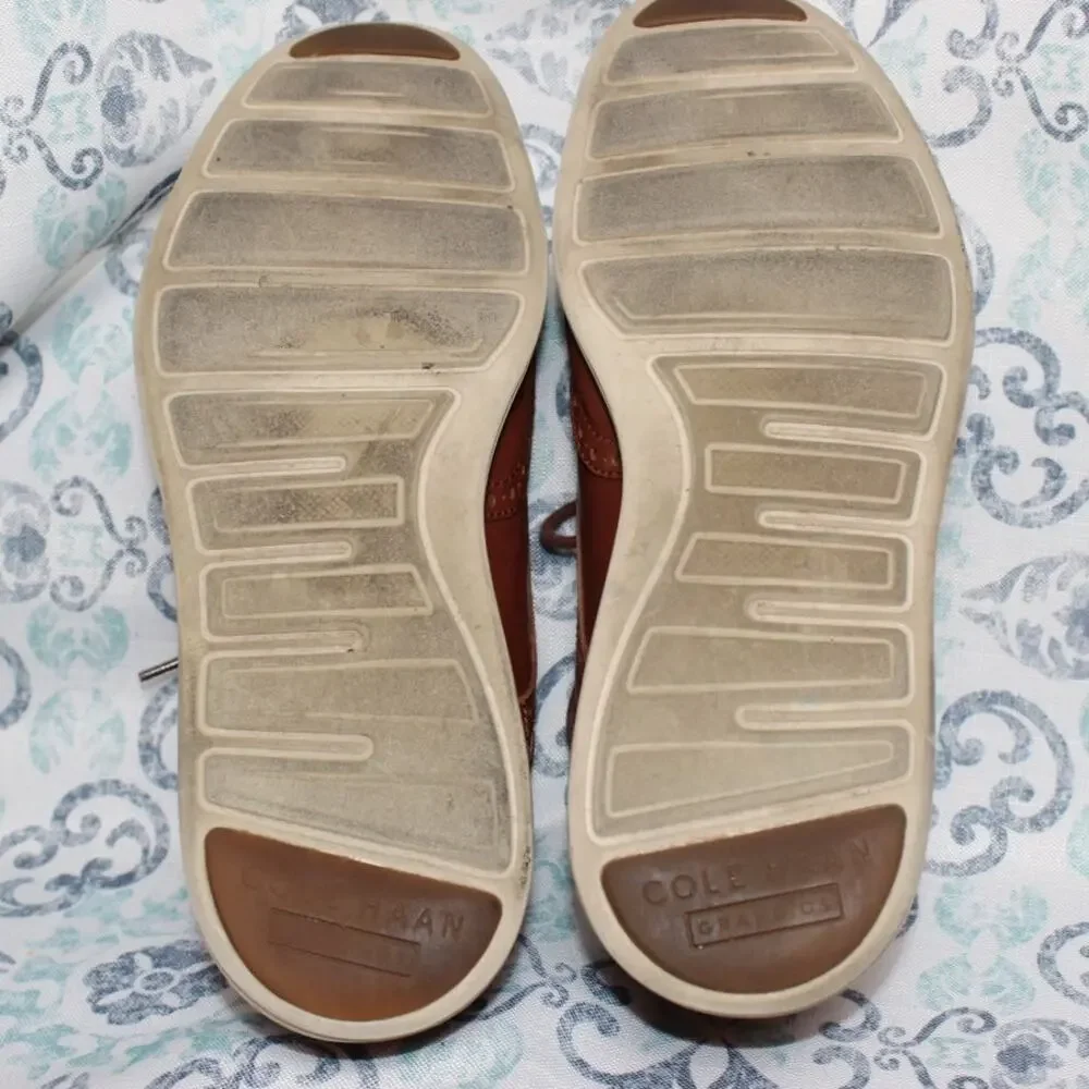 Cole Haan Men's OriginalGrand Wingtip Oxford Brown Style C26471‎ size 8M